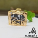 Kamdhenu Cow Kapali Ring