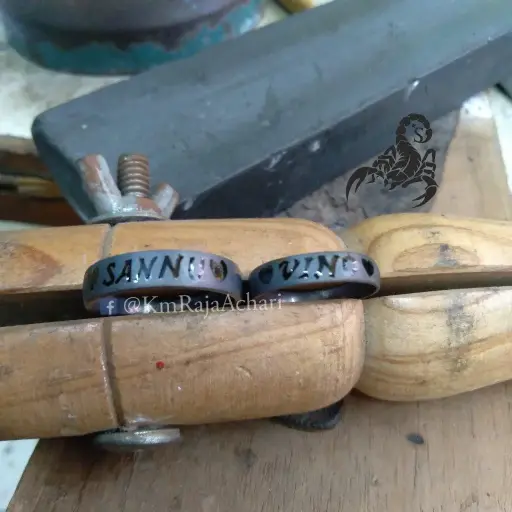 Initial Wedding Ring