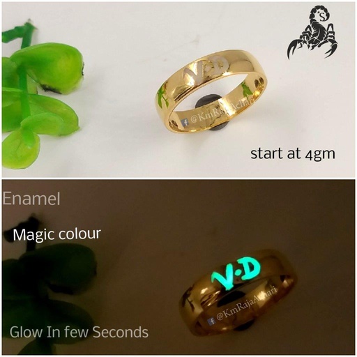 Radium Band Ring